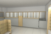 projekt mebli aptecznych Warszawa